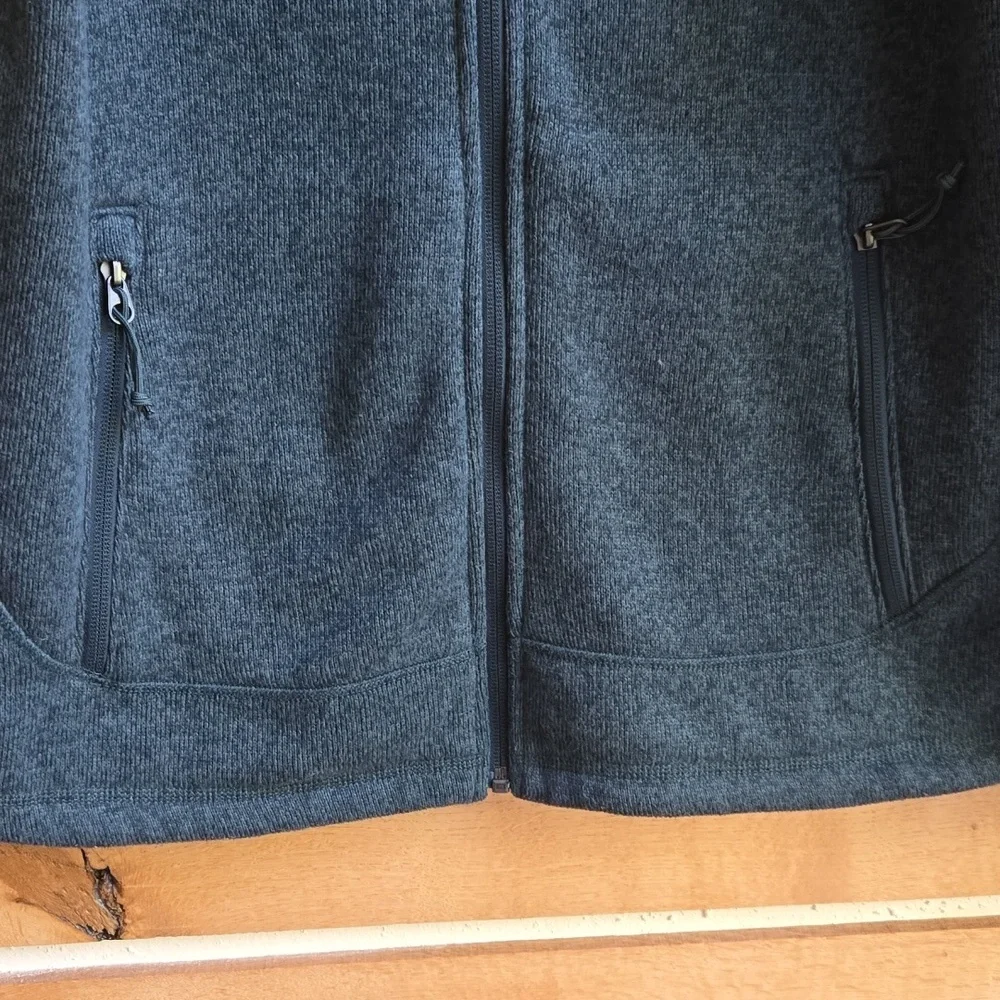 The North Face Dark Green Fleece Zip-Up Hoodie‎ Sz. S Jacket